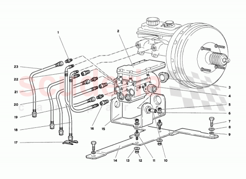 Part Diagram for Lamborghini 0031006815