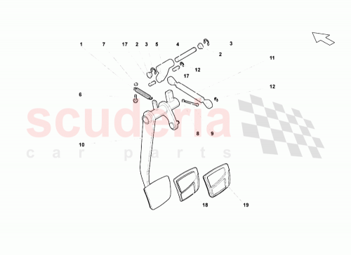 Part Diagram for Lamborghini N0126481