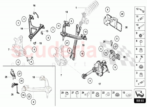 Part Diagram for Lamborghini 470505324J