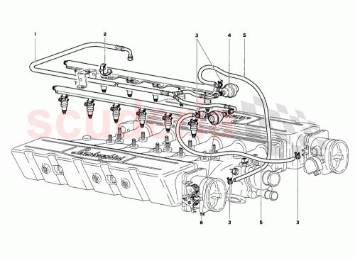 Part Diagram for Lamborghini WHT003076