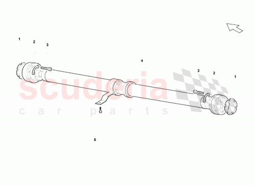 Part Diagram for Lamborghini 183521141A