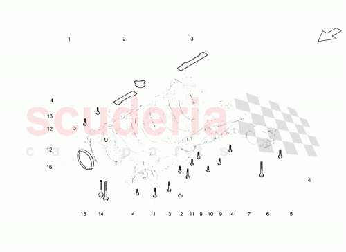 Part Diagram for Lamborghini 079103121AM