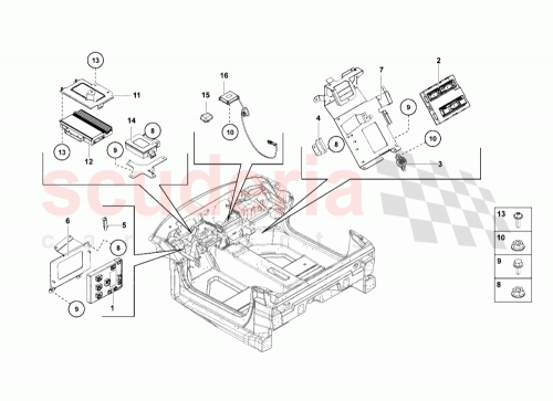 Part Diagram for Lamborghini 8K0907064JF