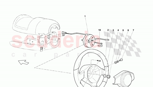 Part Diagram for Lamborghini 417419091