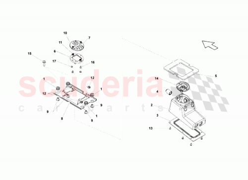 Part Diagram for Lamborghini 420711191