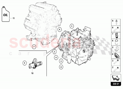 Part Diagram for Lamborghini 084301115