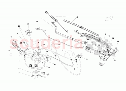 Part Diagram for Lamborghini 402955775