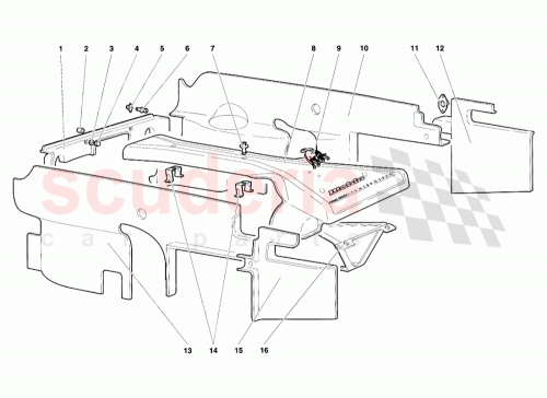 Part Diagram for Lamborghini 009411645