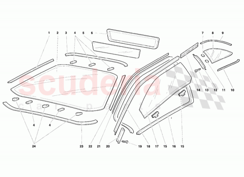 Part Diagram for Lamborghini 009417106