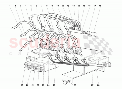 Part Diagram for Lamborghini 009414609