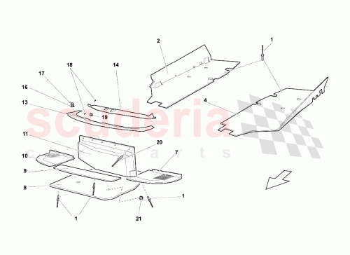 Part Diagram for Lamborghini 418825208