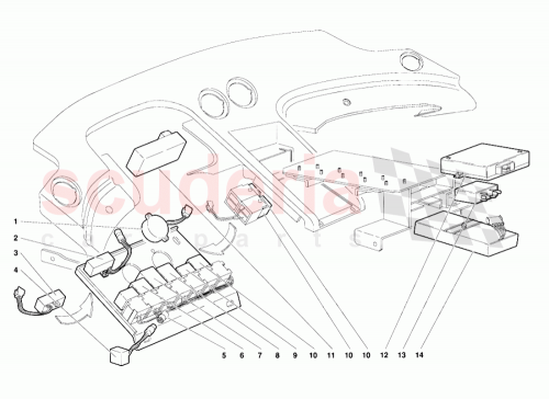 Part Diagram for Lamborghini 006031837