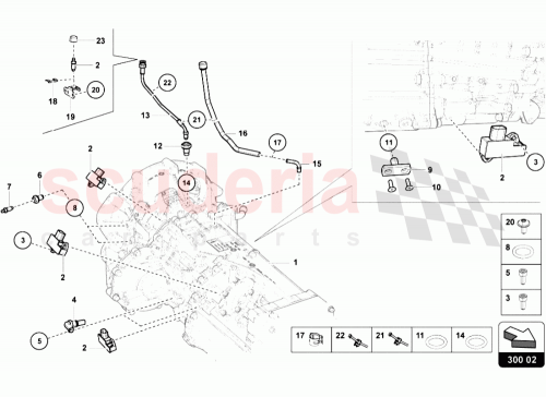 Part Diagram for Lamborghini 0CE311675