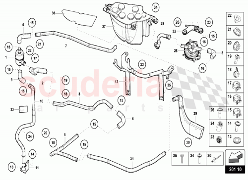 Part Diagram for Lamborghini 470201352A