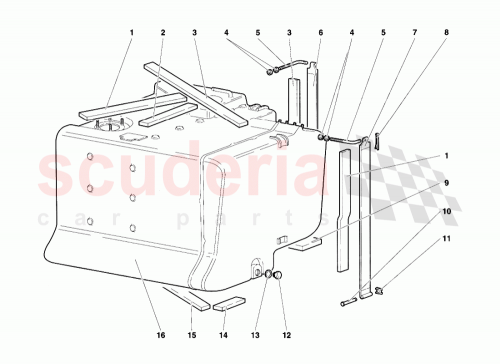 Part Diagram for Lamborghini 006229506