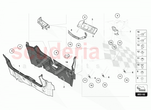 Part Diagram for Lamborghini 470854904H