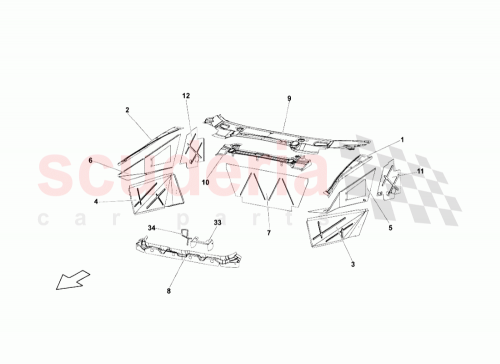 Part Diagram for Lamborghini 410806761