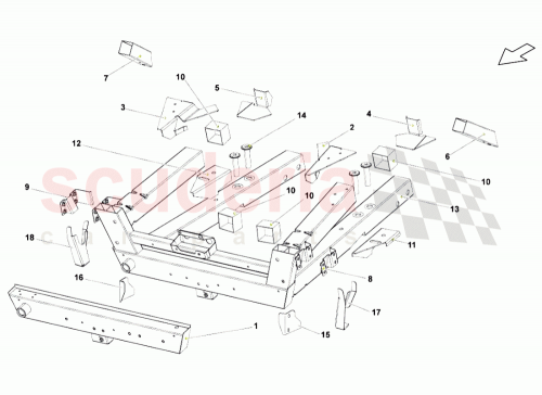 Part Diagram for Lamborghini 400805179L