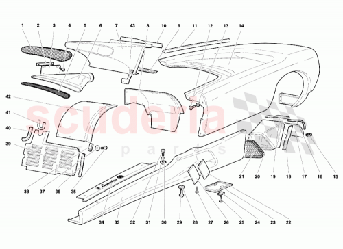 Part Diagram for Lamborghini 009453147