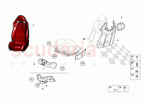 Part Diagram for Lamborghini 8K0959815