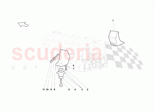 Part Diagram for Lamborghini WHT000776