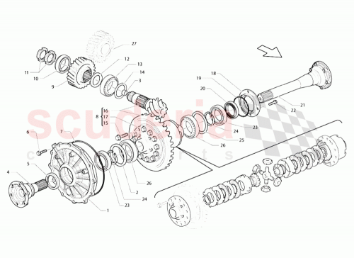 Part Diagram for Lamborghini 086311347C
