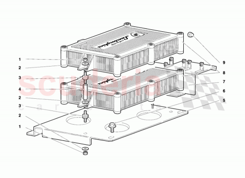 Part Diagram for Lamborghini 006135296
