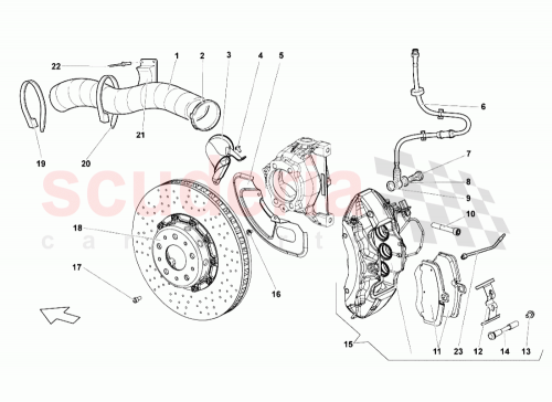 Part Diagram for Lamborghini N0245226
