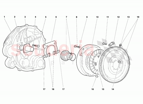 Part Diagram for Lamborghini 002132714