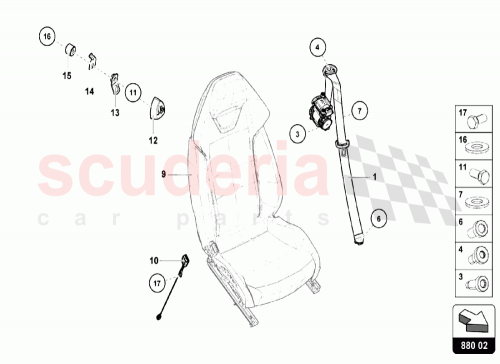 Part Diagram for Lamborghini N91064801