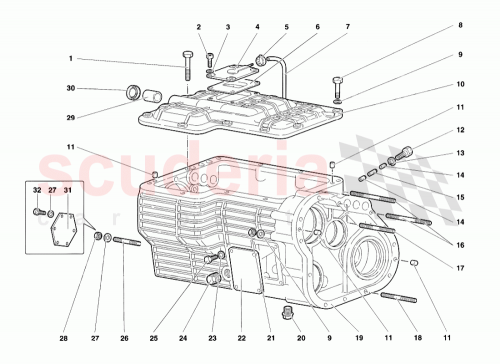 Part Diagram for Lamborghini 002435931