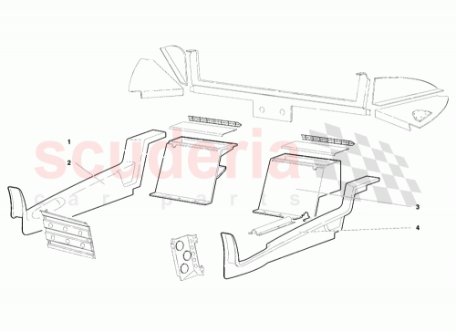 Part Diagram for Lamborghini 009458389