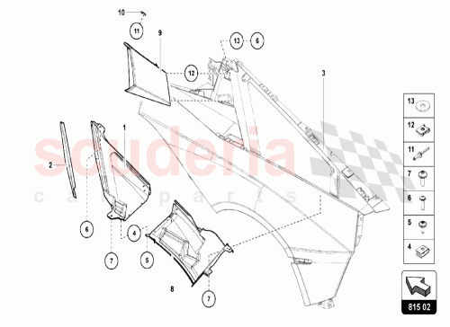 Part Diagram for Lamborghini 470117331D