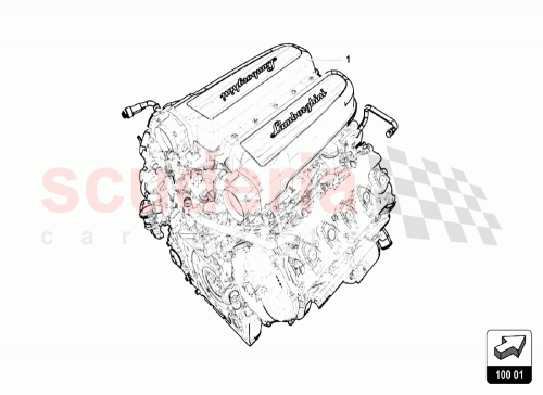 Part Diagram for Lamborghini 07L100015BR