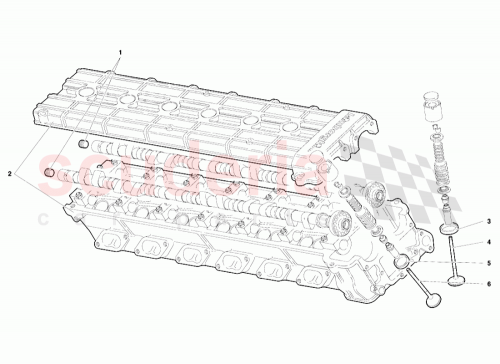 Part Diagram for Lamborghini 463400600