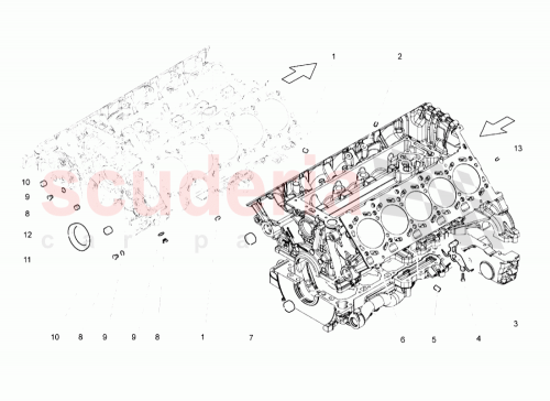 Part Diagram for Lamborghini N138064