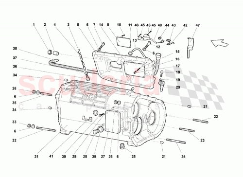 Part Diagram for Lamborghini N0115557