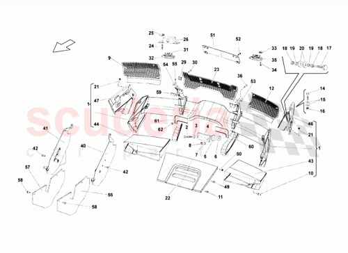 Part Diagram for Lamborghini 429807175