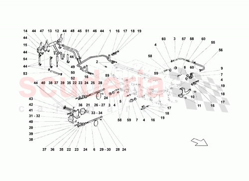 Part Diagram for Lamborghini 07M133085B