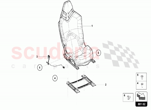 Part Diagram for Lamborghini 470881263A