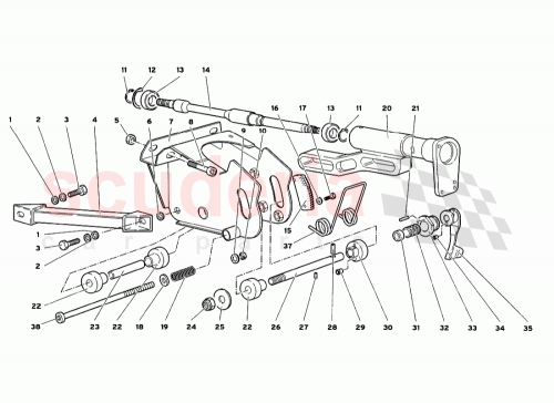 Part Diagram for Lamborghini 008700830