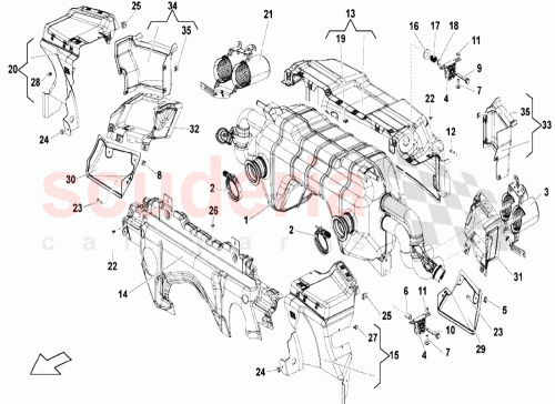 Part Diagram for Lamborghini 420251052
