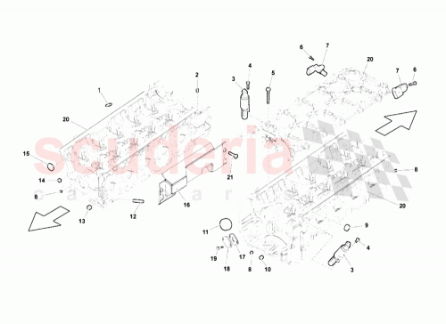 Part Diagram for Lamborghini 400103768