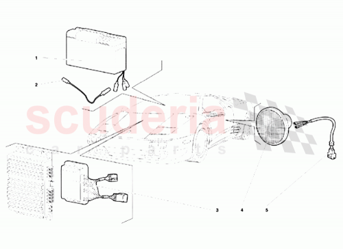 Part Diagram for Lamborghini 005930754