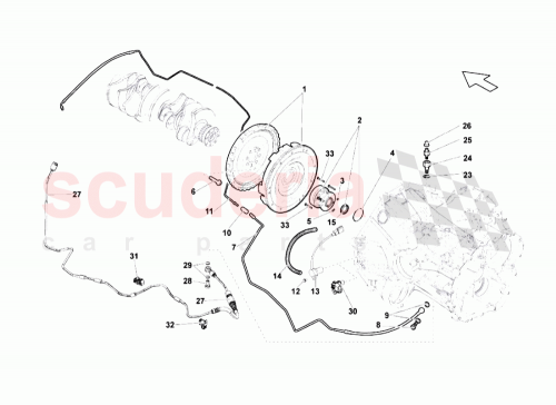 Part Diagram for Lamborghini 07L105269L