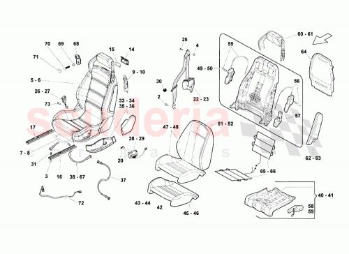 Part Diagram for Lamborghini 400971396