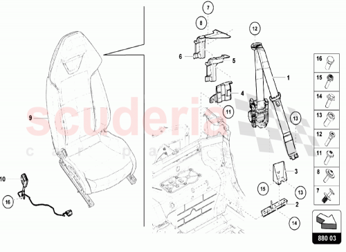 Part Diagram for Lamborghini N90684705