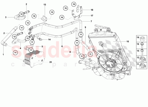 Part Diagram for Lamborghini 470121079B