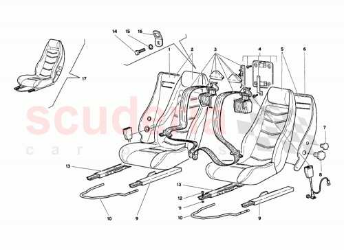 Part Diagram for Lamborghini 0097001713