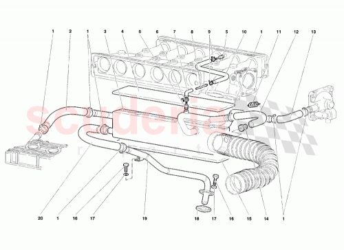 Part Diagram for Lamborghini 001532768